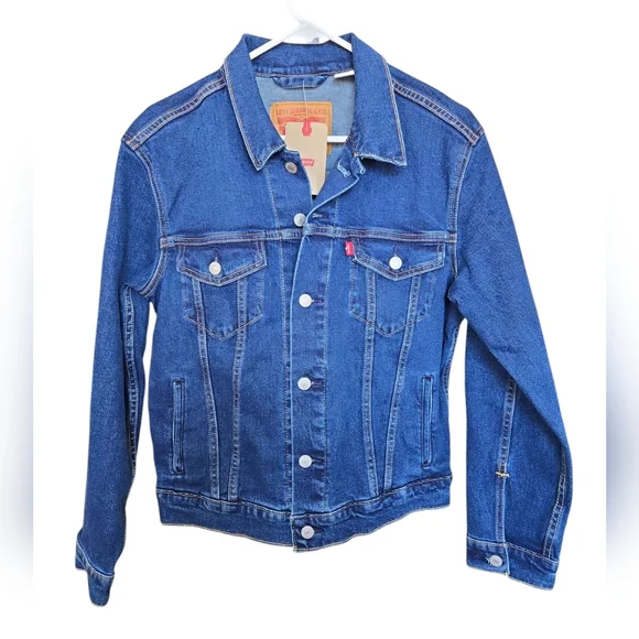 Men Levi's Denim Jacket sz XS - Picture 2 of 9